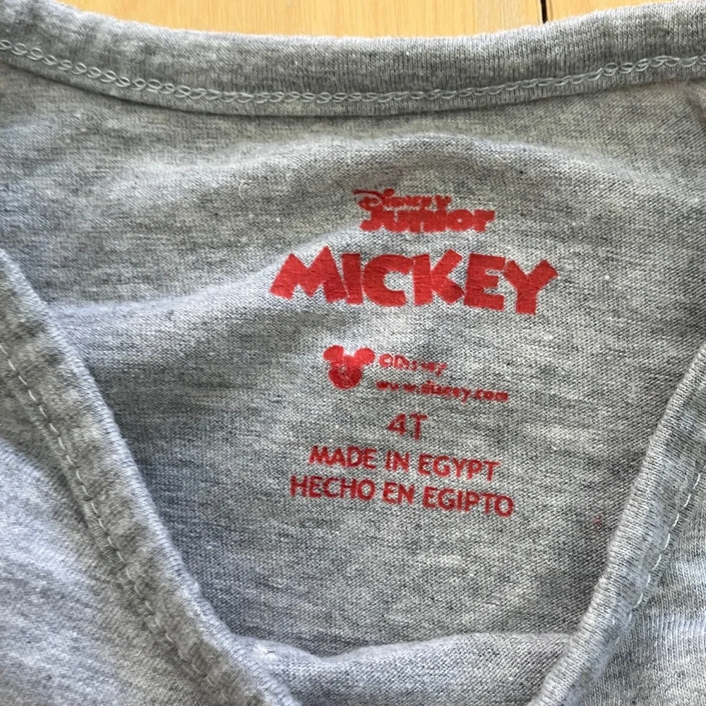 Disney Gray Princess Sweatshirt set &‎ Mickey and Minnie PJ set size 4
